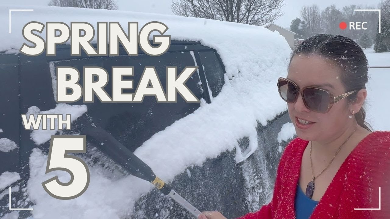 Single Mom with 5 Kids| Start of Spring Break| Autistic Family Life