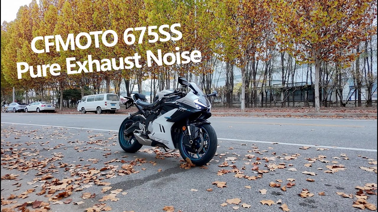 CFMOTO 675SS City Ride with Pure Exhaust Noise !