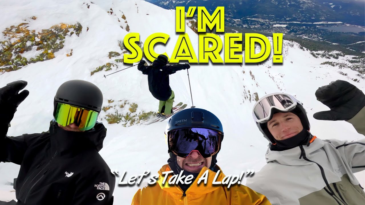 Scared! At Whistler with Nick McNutt, and Craig Murray