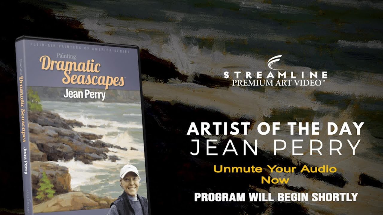 Jean Perry &ldquo;Dramatic Seascapes&rdquo; **FREE LESSON VIEWING**