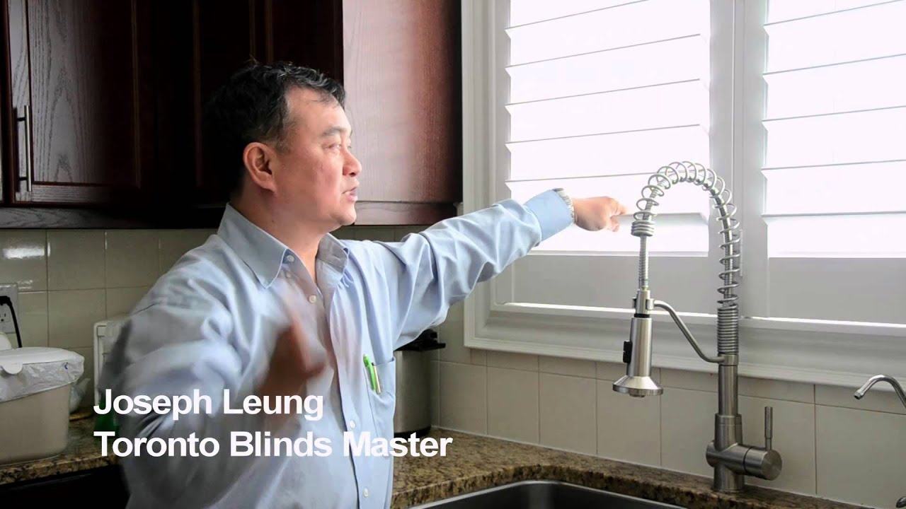 Shutters and Kitchen Sinks - Toronto Blinds Master