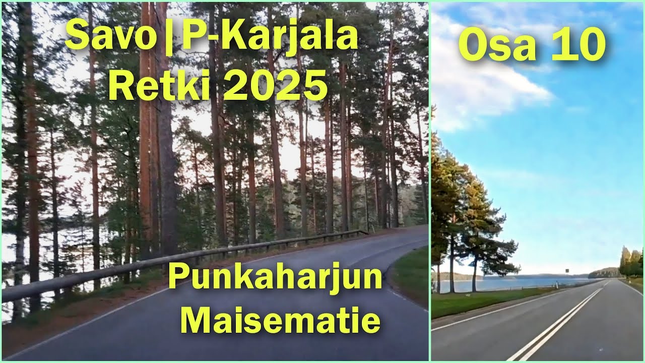 Harjutie Punkaharju | Savonranta | Savo-P-Karjala retki 2025 | Osa 10