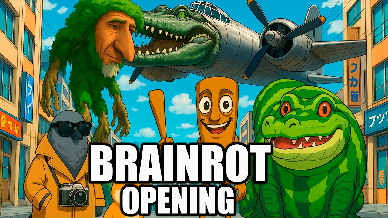 BRAINROT: ANIME OPENING | Official Music Video