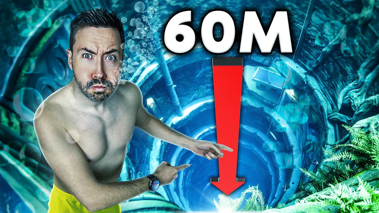 J'ai test&eacute; la piscine la plus profonde du monde !