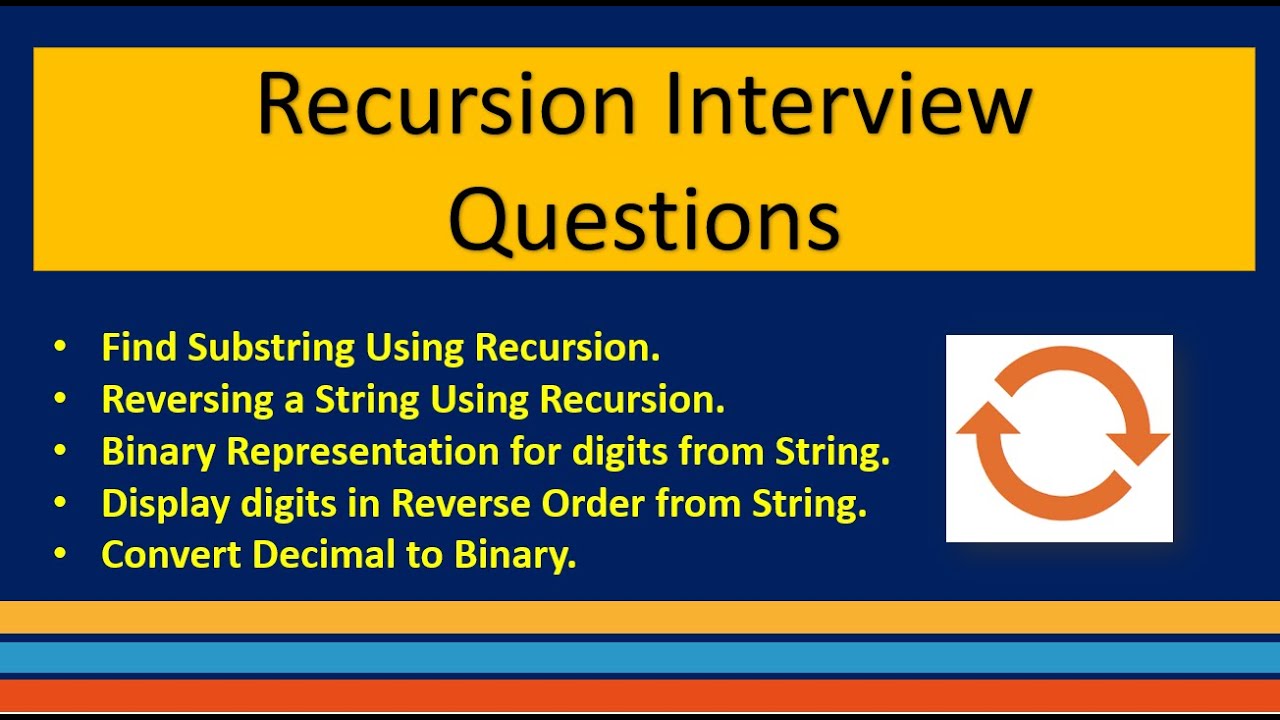 Interview Questions   | Recursion  | Python Coding