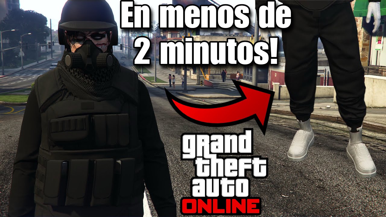 COMO CONSEGUIR LOS JOGGERS NEGROS + CHALECO VIP MUY FACIL PS4 / PS5 GTA ONLINE 2025