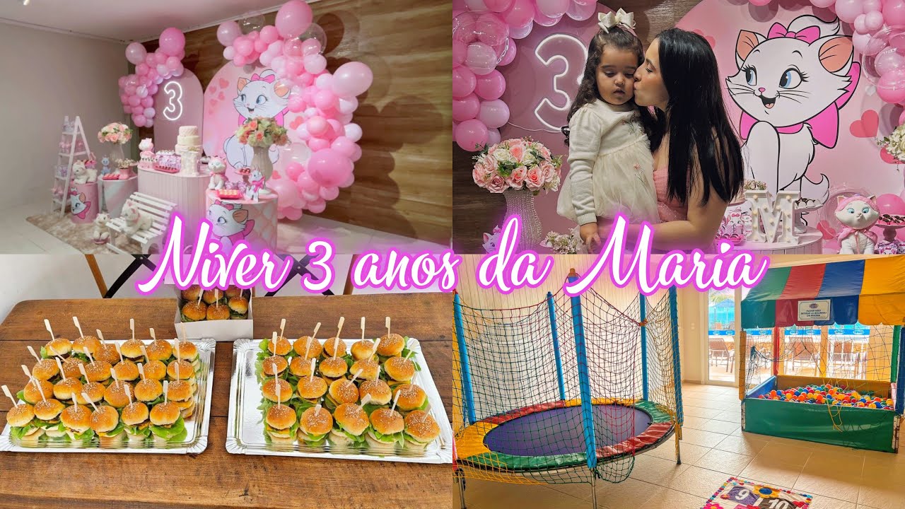 Preparativos pro Niver de 3 anos da Maria Clara