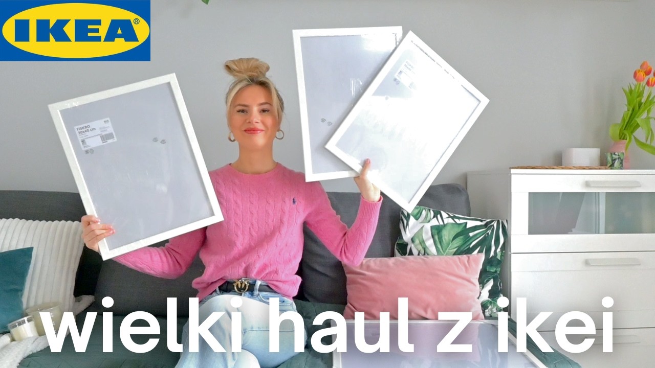 IKEA VLOG: PRZEGLĄD DODATK&Oacute;W DO MIESZKANIA & WIELKI HAUL IKEA