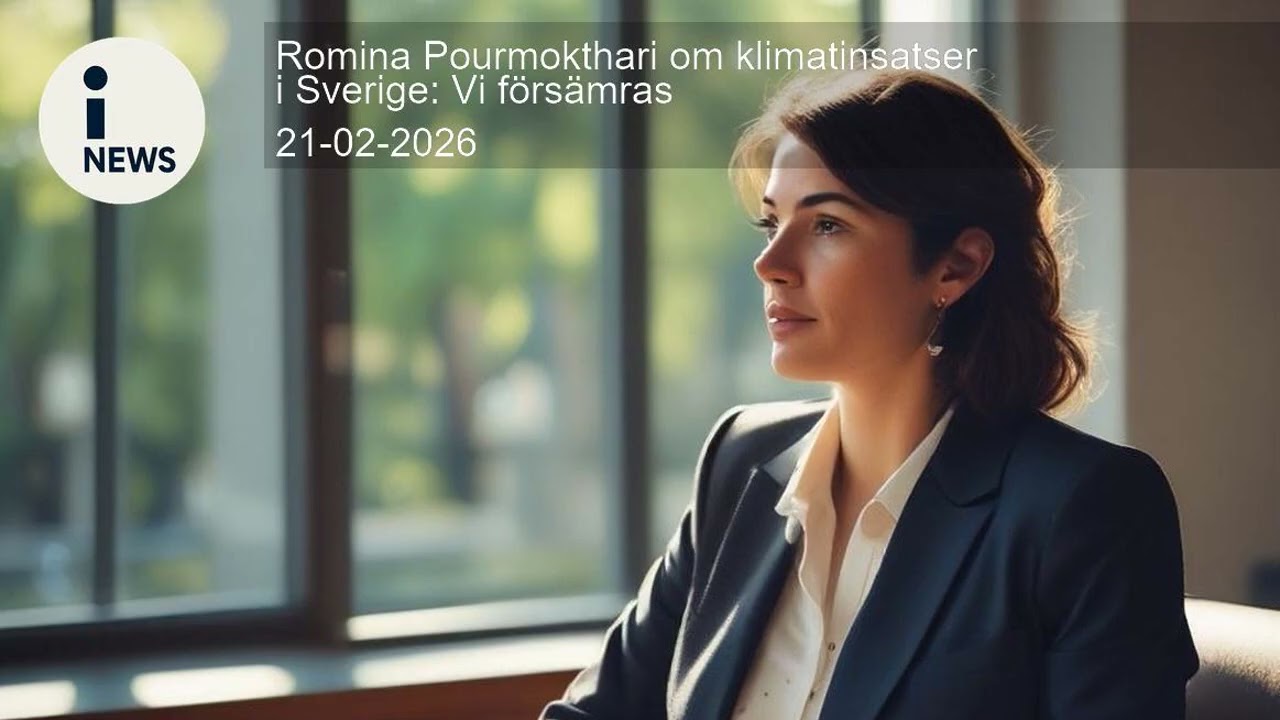 Romina Pourmokthari om klimatinsatser i Sverige: Vi försämras