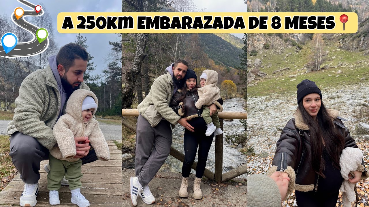 ¡PENSABA QUE ME PONÍA DE PARTO EN PLENA MONTAÑA!😢(Esterri d'Àneu con mi hermana y cuñado❄️🏔️)
