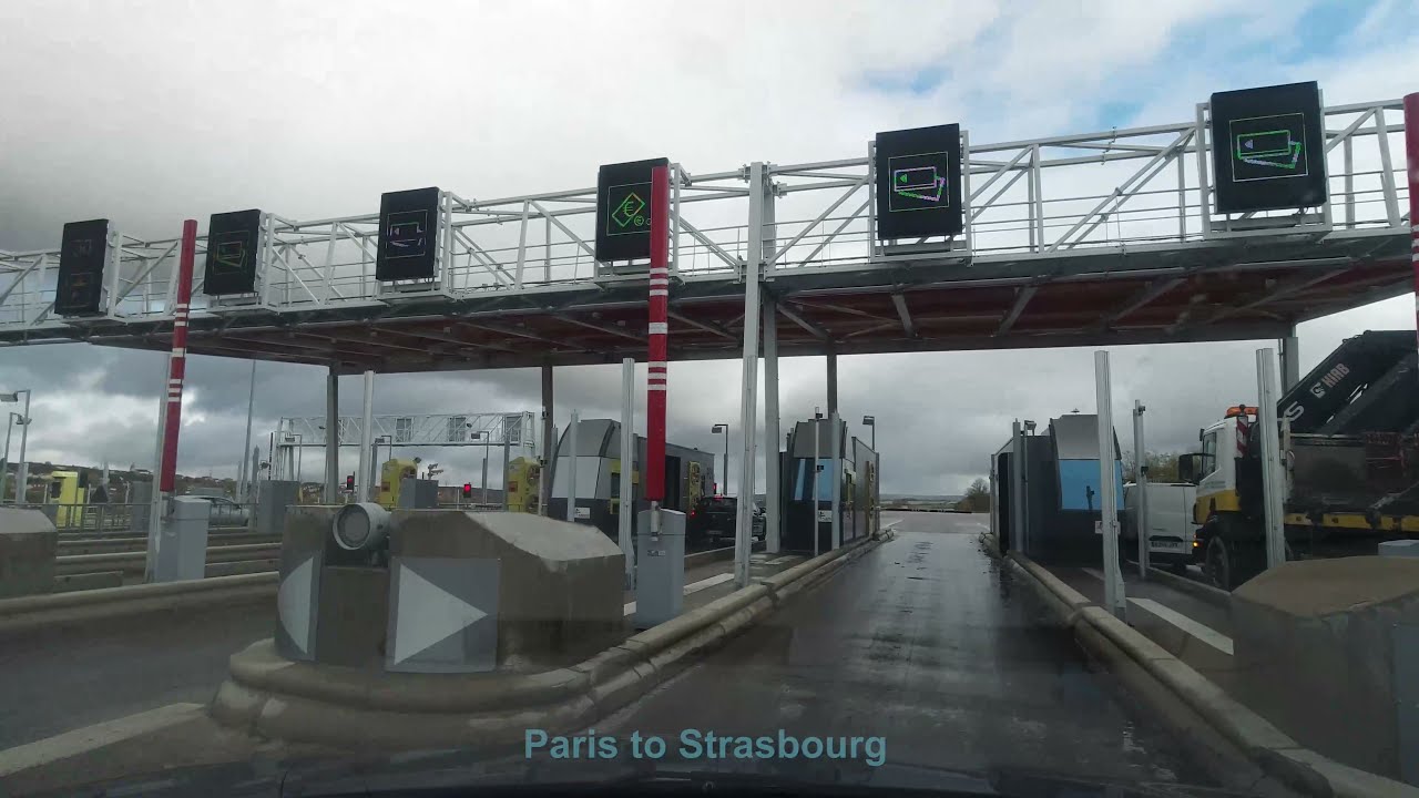Driving PARIS to STRASBOURG | Dashboard Cam