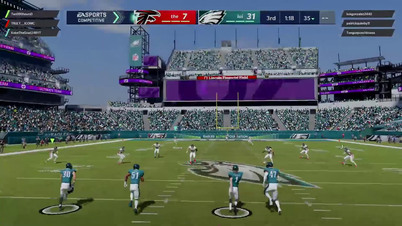 Undefeated madden 21 run