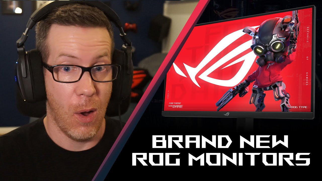 Новые бюджетные мониторы от ROG Strix!