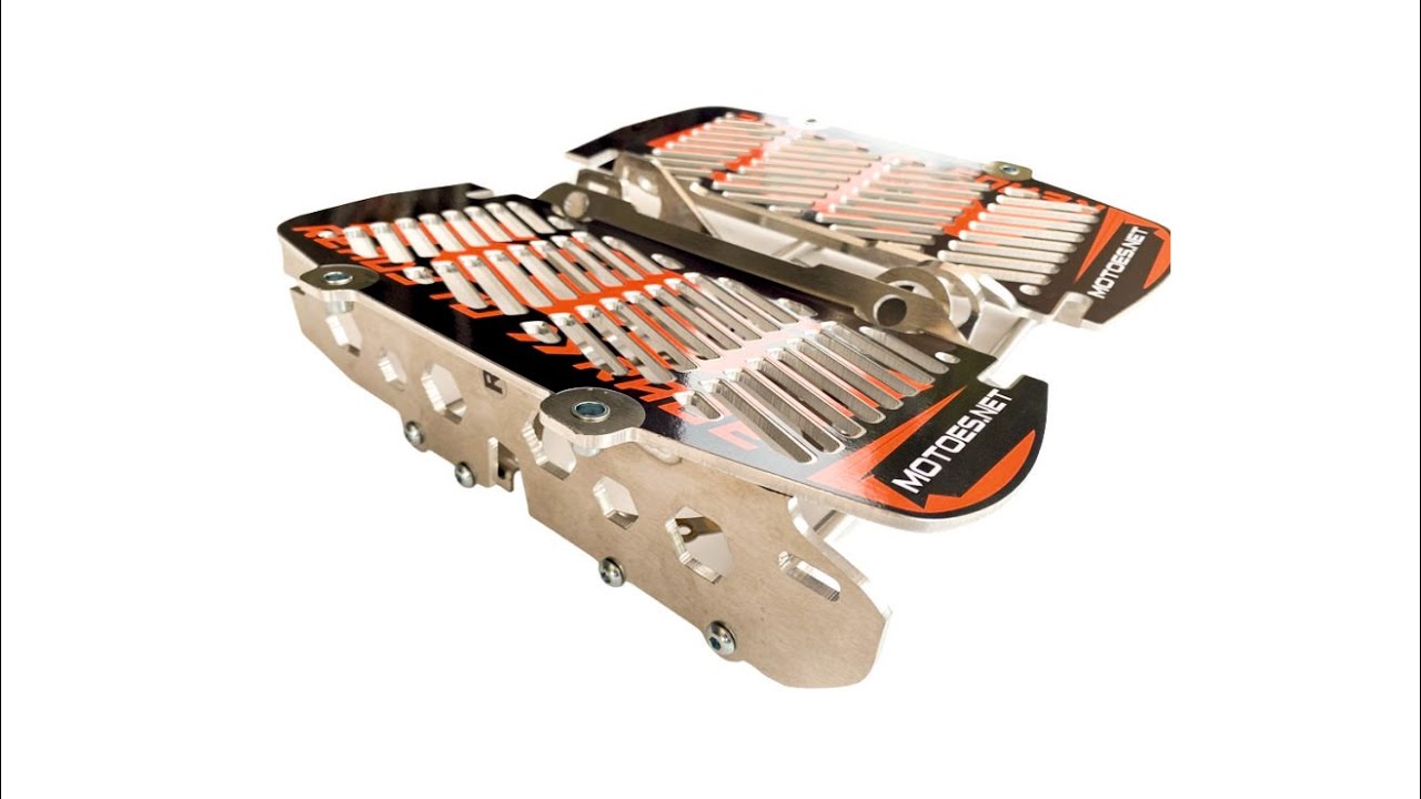 Ktm And Husqvarna Radiator Guard Kit  2T / 4T Models || Motoes Brand 2017-19 / 2020-23