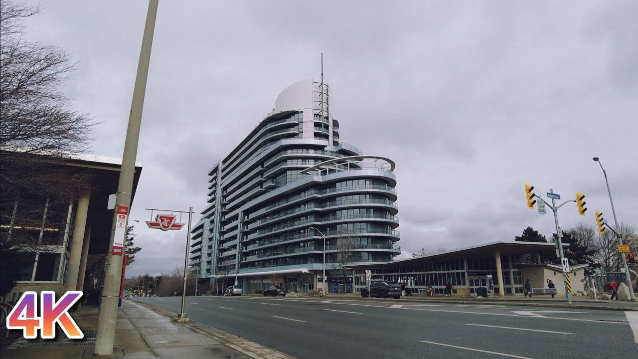 🇨🇦 [4K] Toronto Walk - Sheppard Ave. East, Bayview to Willowdale