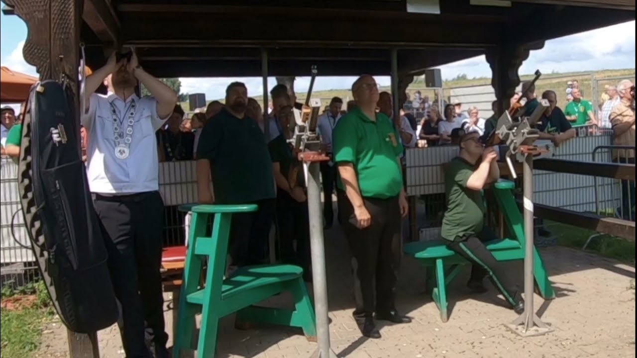 Schützenfest 2024 in der Zollfeste Zons. Das erste Jungschützen-Königsschiessen in Zons.