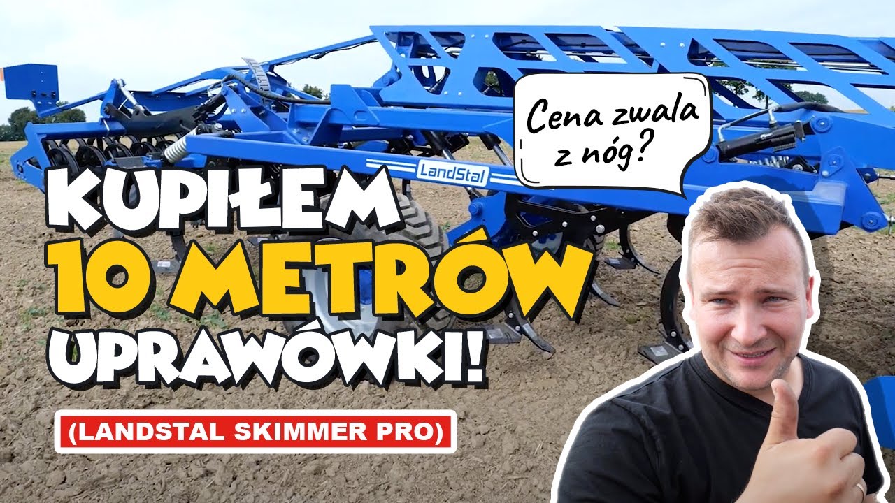 KUPIŁEM 10 METRÓW UPRAWÓWKI ! CENA ZWALA Z NÓG? (LANDSTAL SKIMMER PRO)
