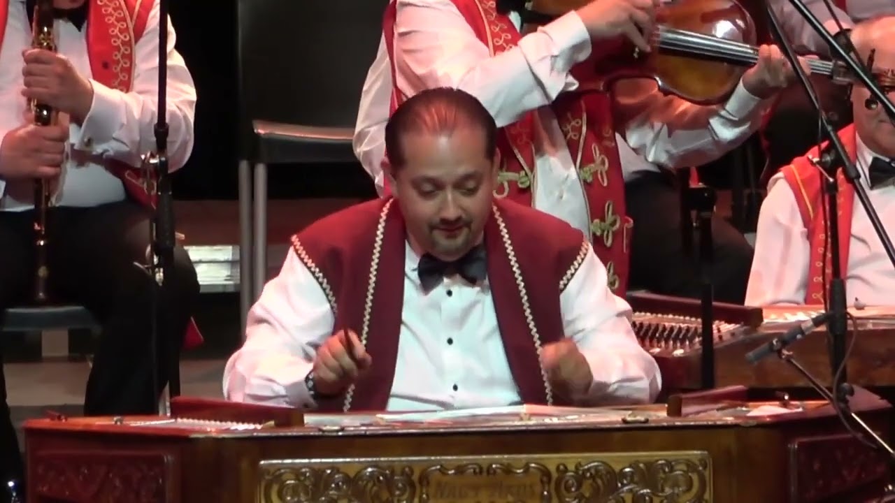 Cimbalom szóló - Vadász Károly, Lisztes Jenő és a 100 Tagú Cigányzenekar