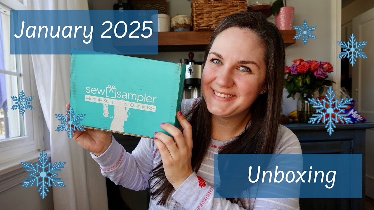 🎉 JANUARY 2025 SEW SAMPLER | FAT QUARTER SHOP | Unboxing