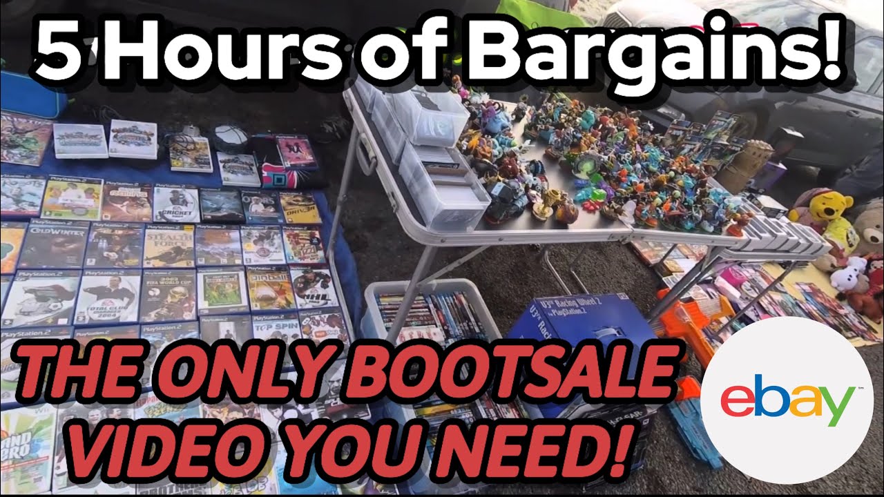 Buying and Selling at Car Boot Sales - The Ultimate Compilation! Ebay Reseller UK