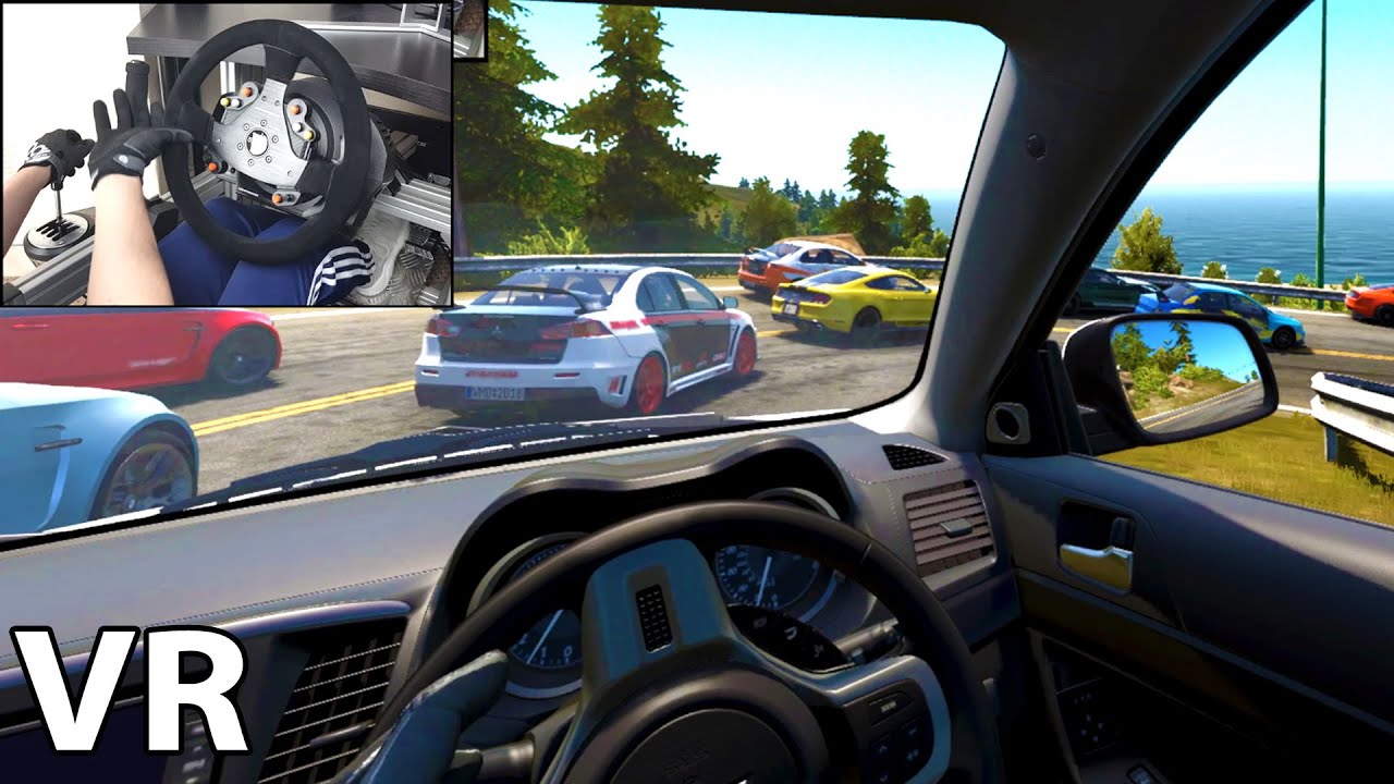 Mitsubishi Lancer Evo X in VR - Project Cars 2 (Steering Wheel + Shifter) Gameplay