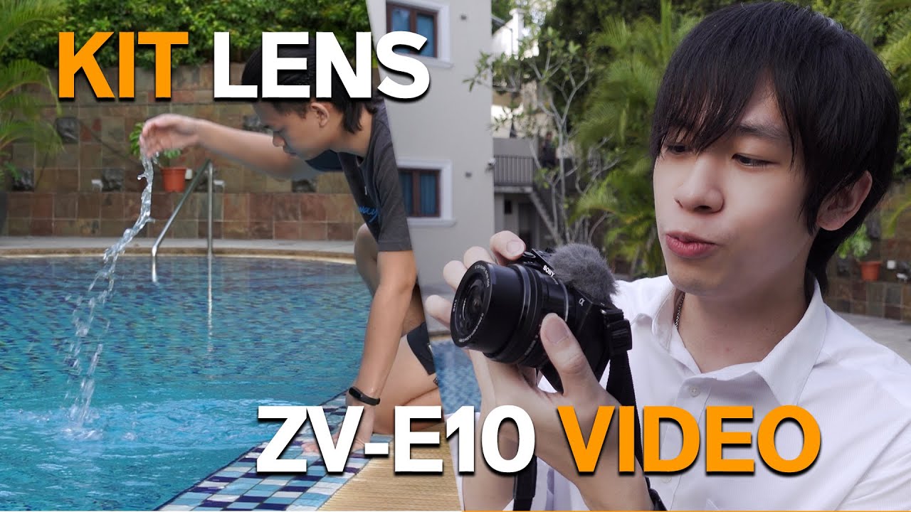 Sony ZV-E10 — видеопрогулка с комплектом объективов