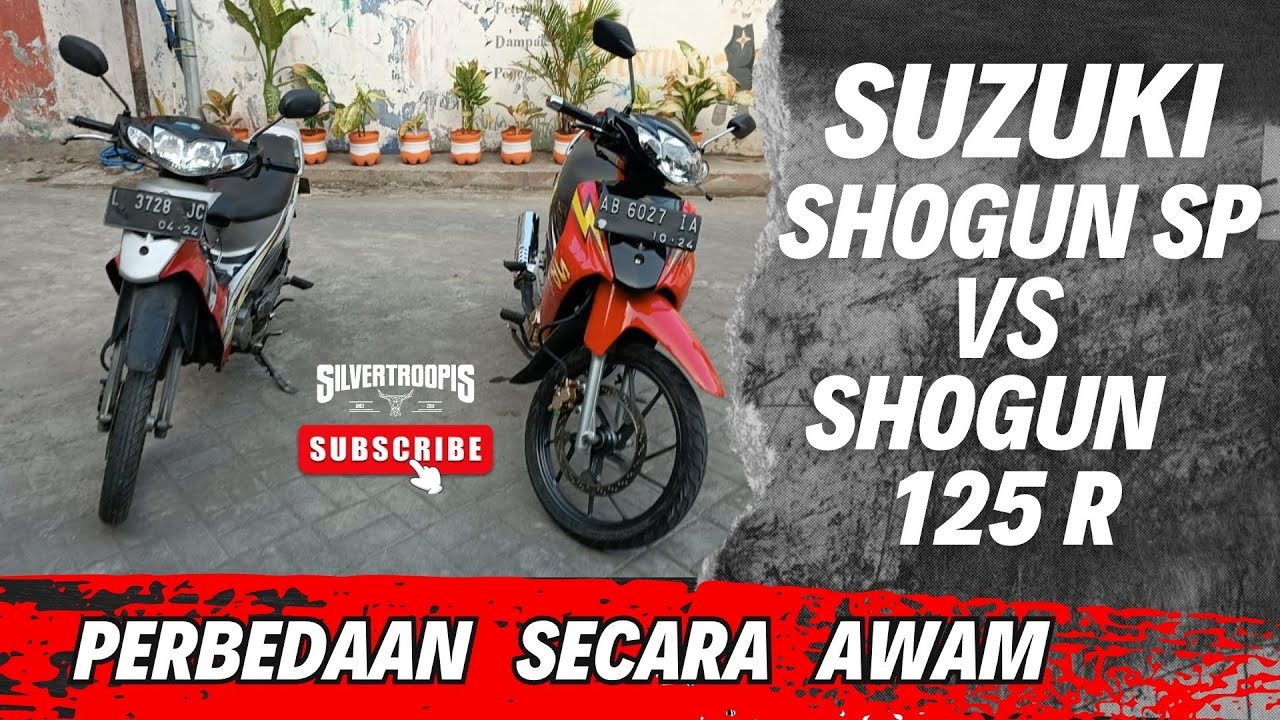 MEMBEDAKAN SHOGUN SP 125 DENGAN SHOGUN 125 R SECARA AWAM #suzuki #shogunsp #suzukishogun
