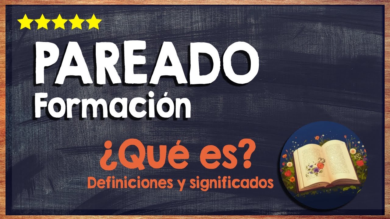 🙏 &iquest;Qu&eacute; es un Pareado? - Conoce c&oacute;mo est&aacute; Formado el Pareado 🙏