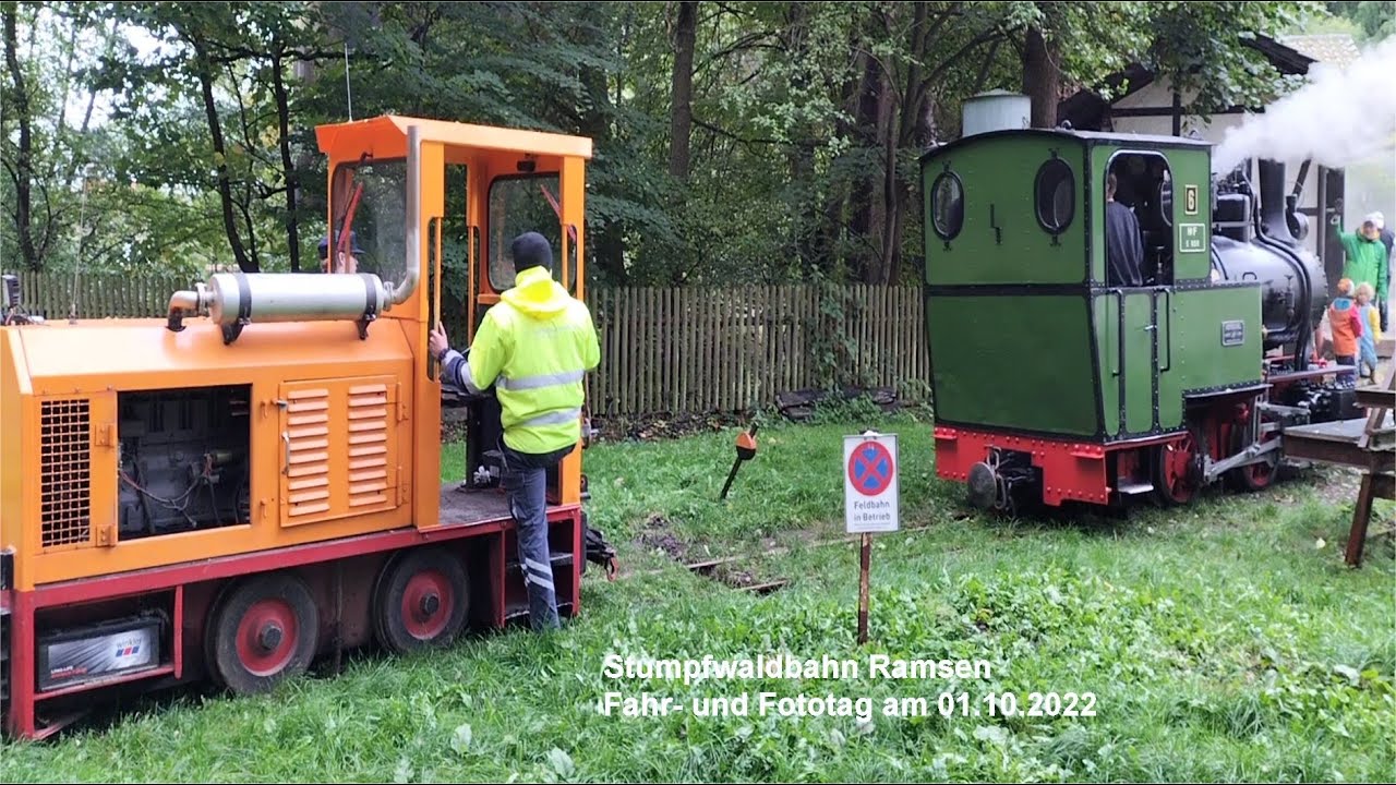 Fahr und Fototag Stumpfwaldbahn am 01.10.2022