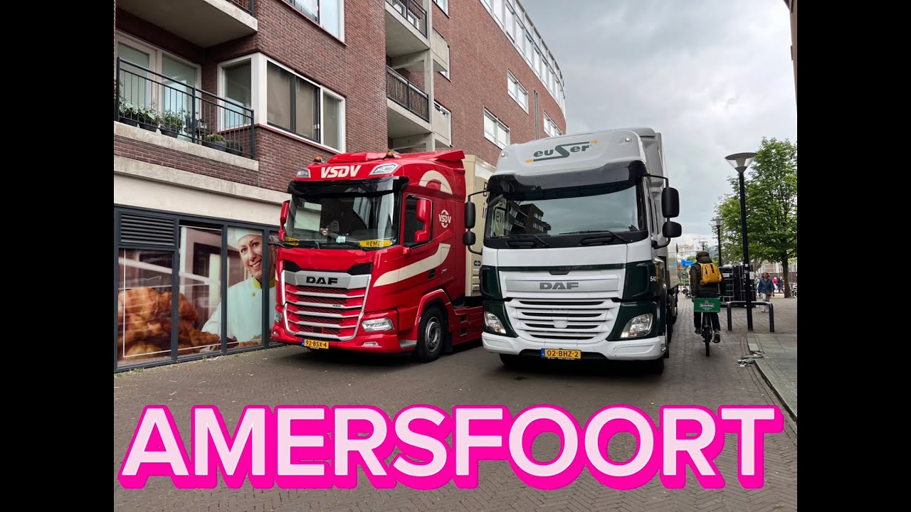 Avontuurlijke reis naar Amersfoort: Bevoorraden van de Plus Supermarkt!|#dutchtruckerrh