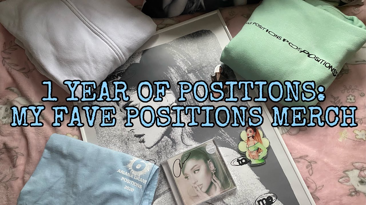 My Favorite Ariana Grande Positions Merch