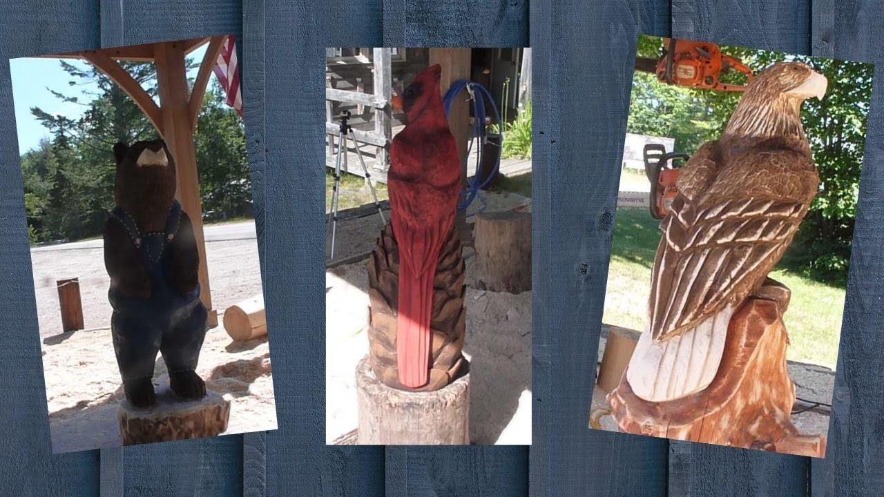 Chainsaw Carving! Another Day In Paradise!