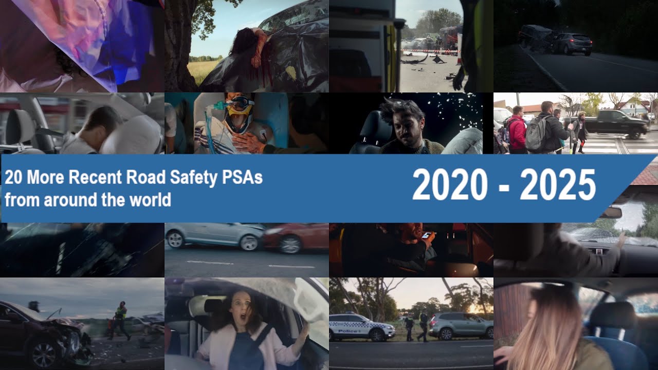 20 More Newer Road Safety Ads/PSAs From Around The World