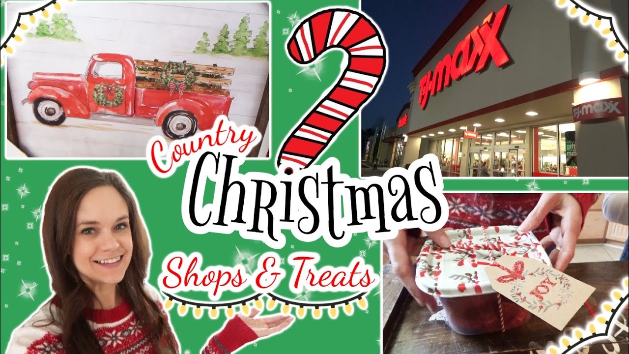 Christmas Shopping @ TJ Maxx & Making Candy Cane Crunch! | 25 days of Christmas
