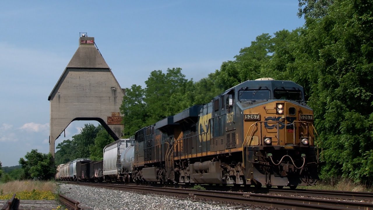 CSX ex Perre Marquette line at Coal Tower New Buffalo,  Michigan