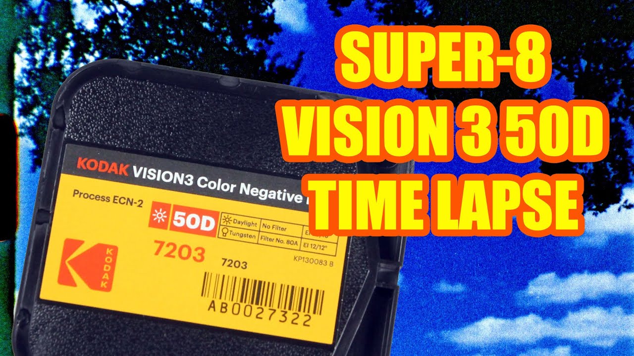 Time Lapse Sky in Super 8 / Kodak Vision 3 50D Color + Canon 1014 XL-S