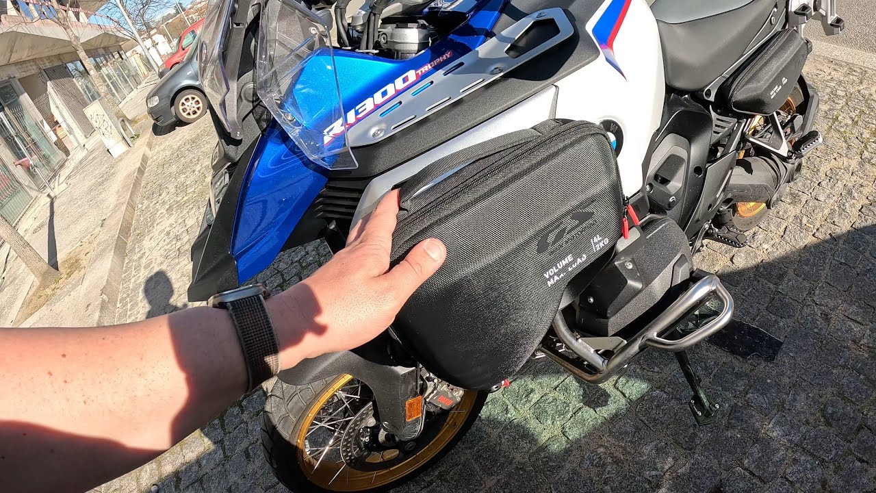 BMW R1300 GS Adventure radiator bags review and fixing problem #bmwmotorrad #bmwr1300gsa