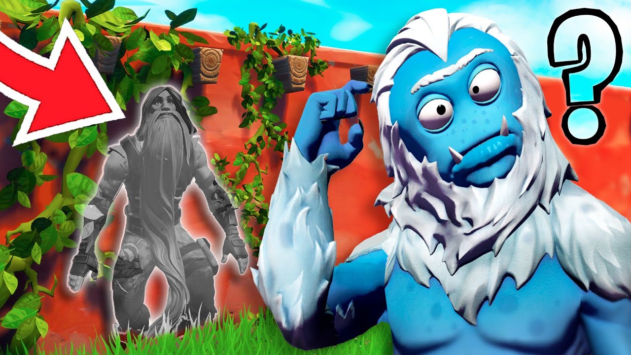 JE SUIS INVISIBLE dans cette CACHETTE ! (cache cache fortnite)