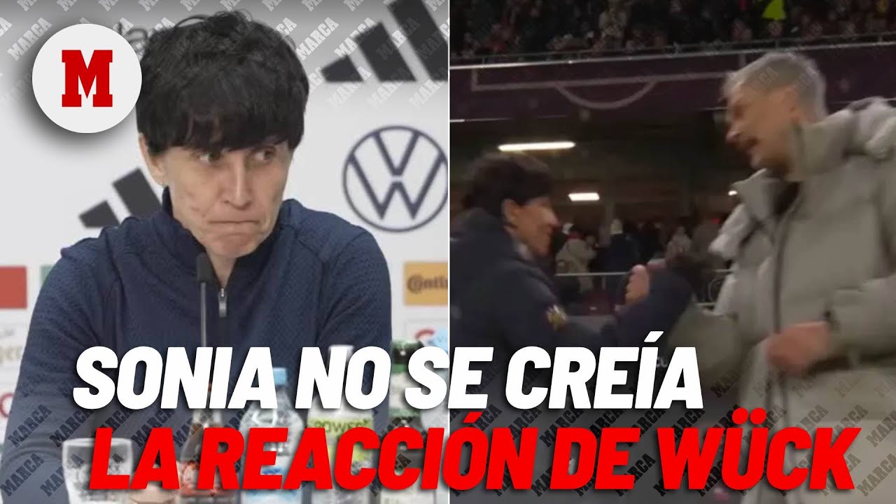 Sonia Berm&uacute;dez no se cre&iacute;a la reacci&oacute;n del seleccionador alem&aacute;n I MARCA