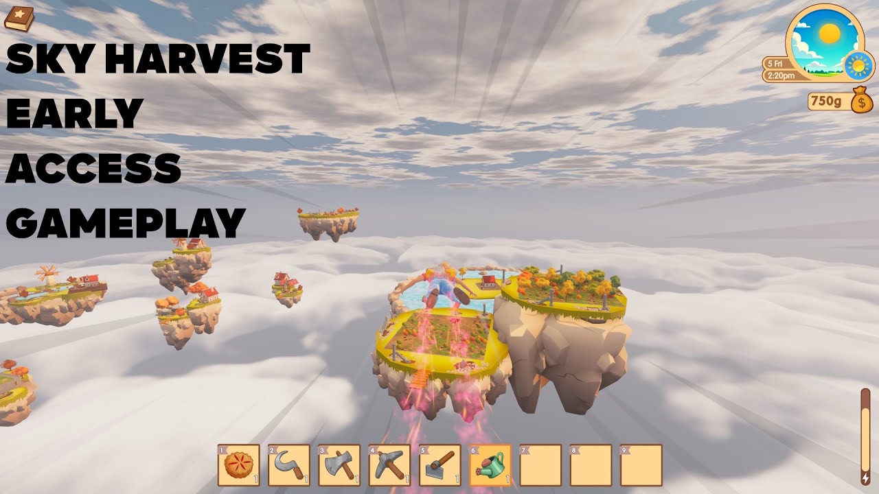 Sky Harvest - Cozy Early Access Gameplay