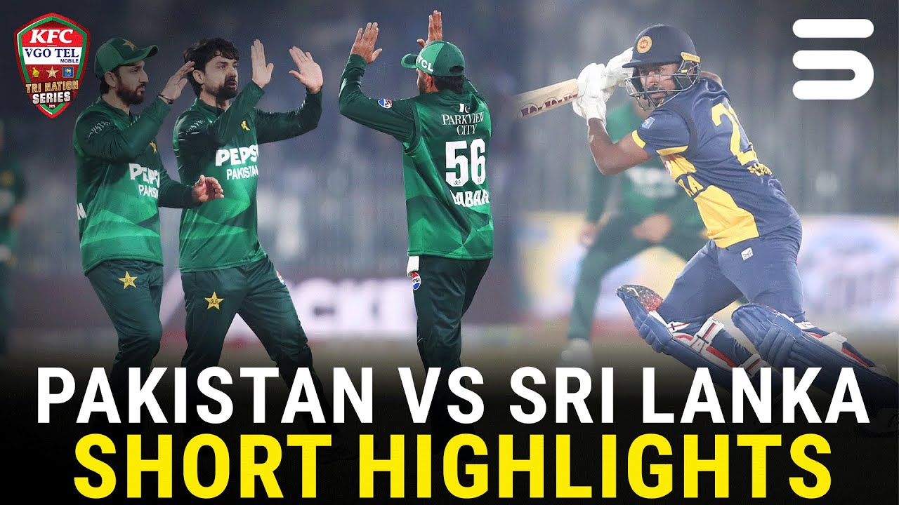 Short Highlights | Pakistan vs Sri Lanka | Match 03 | Tri Nation Series | PCB | M3W1U