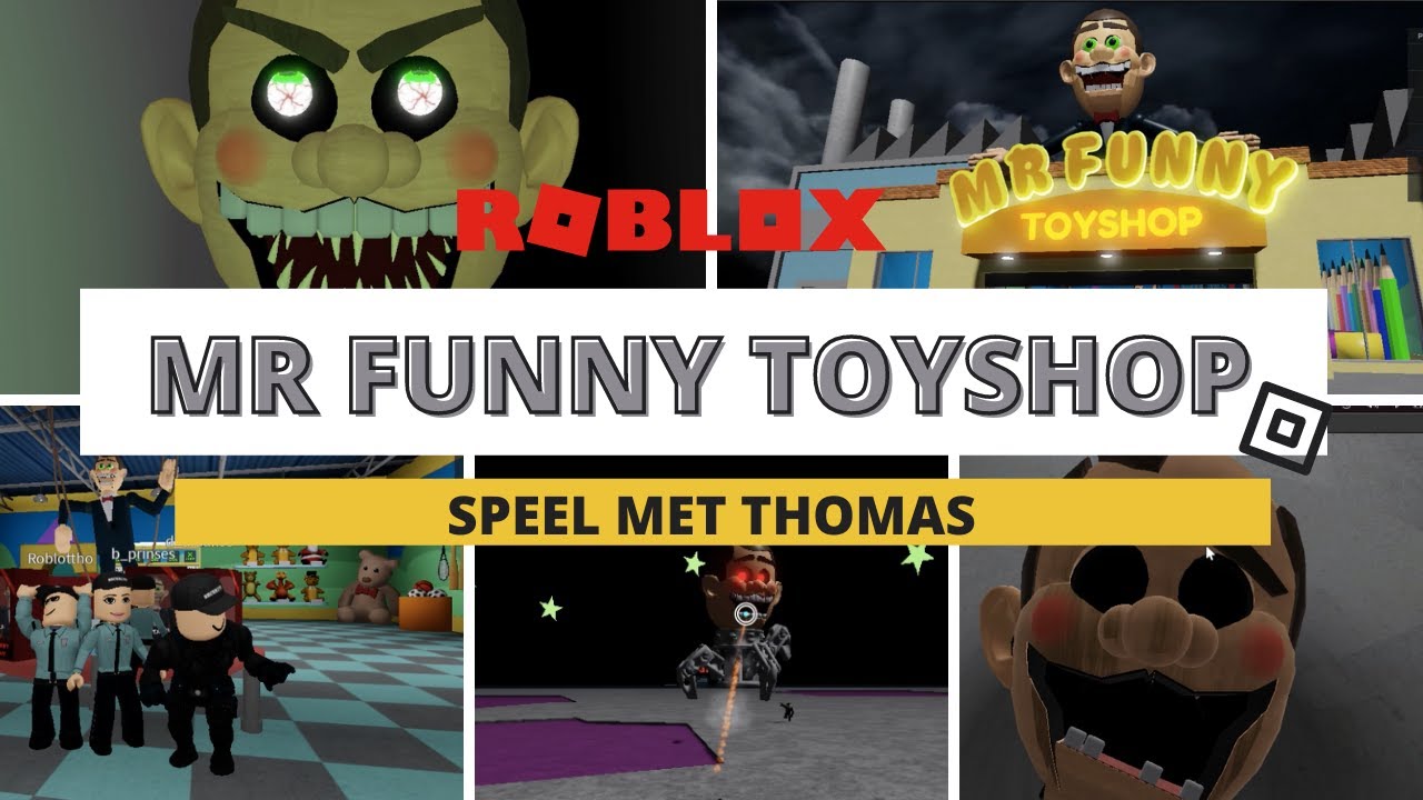 WIJ SPELEN MR FUNNY'S TOYSHOP | ROBLOX | SPEEL MET THOMAS