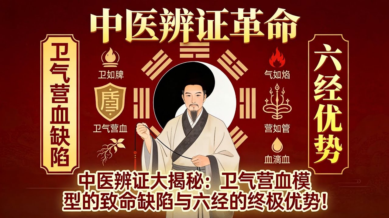 中医辨证大揭秘：卫气营血模型的致命缺陷与六经的终极优势！