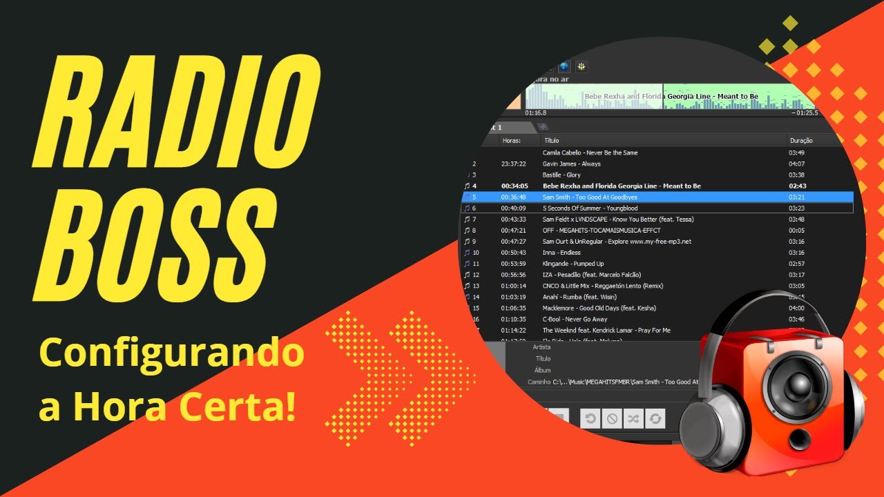 Como Configurar e Personalizar a Hora Certa no Rádio Boss?