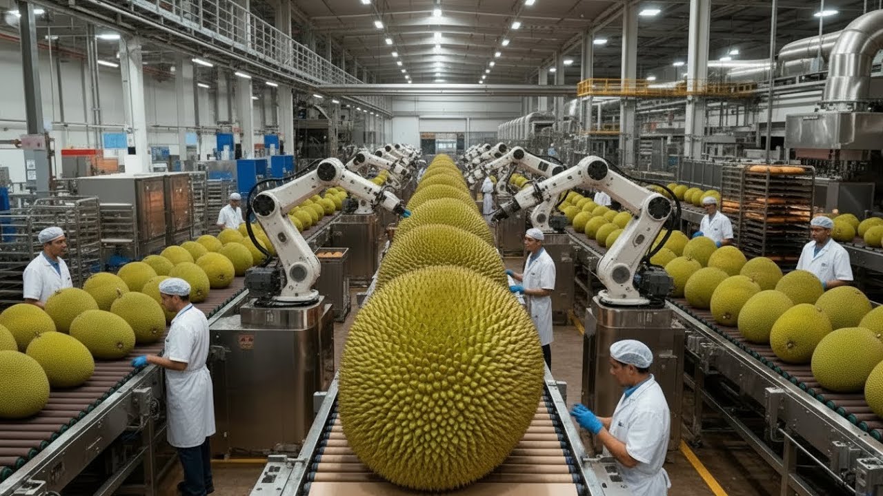 Inside a Jackfruit Chips Factory – How Crispy Jackfruit Chips Are Made (Full Process)