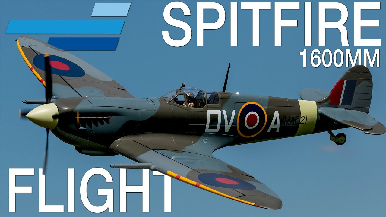 FlightLine 1600mm Spitfire Mk. IX RC Warbird - Motion RC Flight