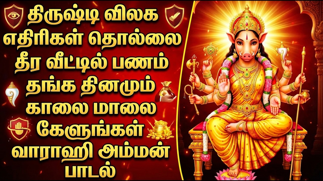 சக்தி வாய்ந்த வராகி அம்மன் பாடல் | வாராஹி அம்மா வாராஹி | Varahi kavasam 🙏| Varahi Amman Bhakti Songs