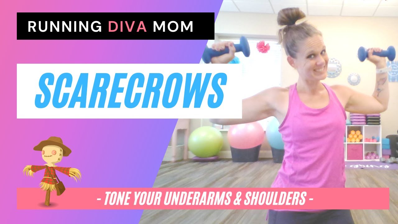 Tone your Under Arms & Shoulders with SCARECROWS - No Arm Jiggle Workout