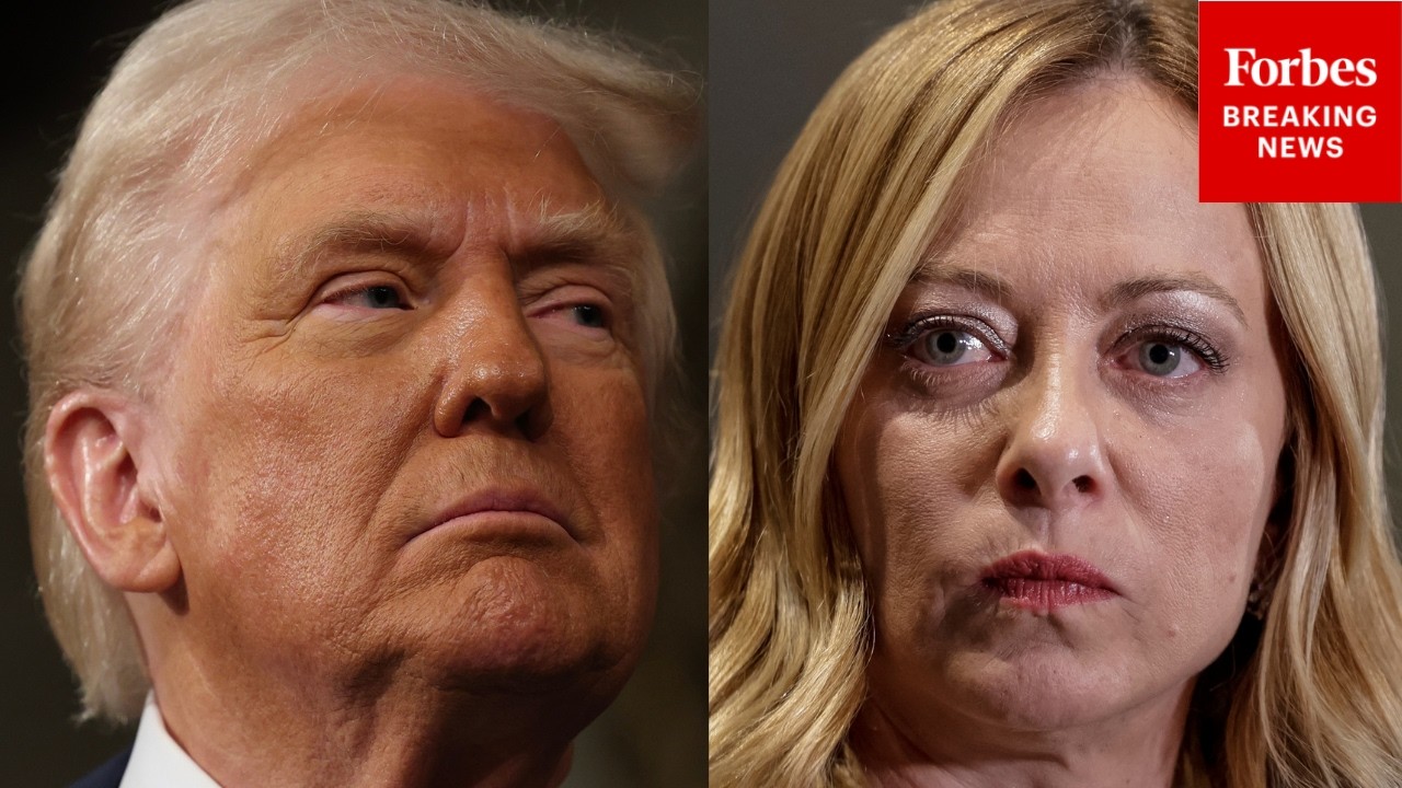 JUST IN: Trump Reacts Angrily To Italy's Meloni Over Pope Defense, Refusal To Help In Iran War