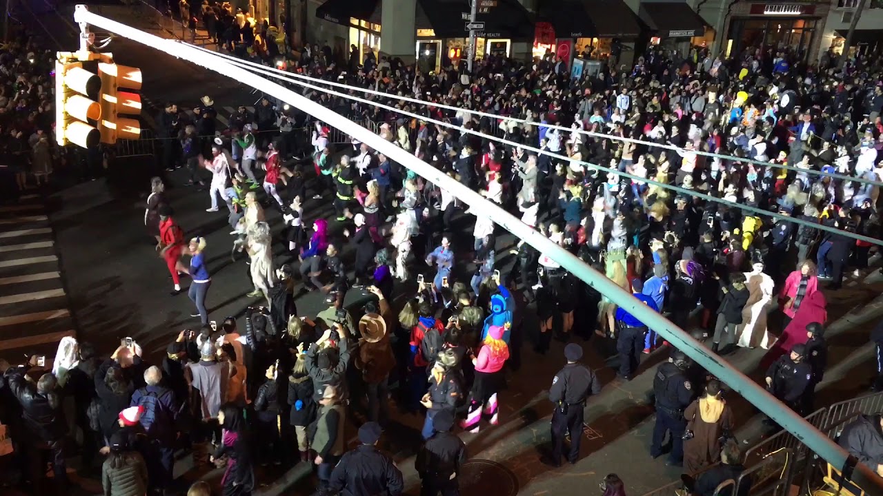 2017 NYC Halloween Parade:  Thriller